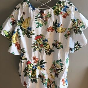 Zara patterned tunic